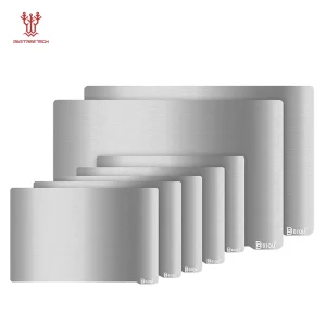 Piastra di costruzione della piattaforma in lamiera di acciaio a molla BIGTREETECH con parti della stampante 3D con base magnetica per stampante 3D Elegoo Mars 2 Pro SLA/DLP