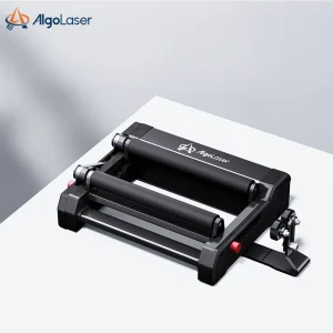 AlgoLaser Laser Rotary Roller Modulo per incisore laser Rullo rotante asse Y 360 °   Rotante per incisore di oggetti conici cilindrici