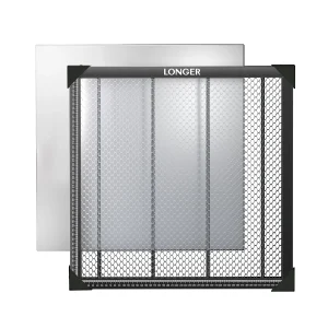 Tavolo da lavoro a nido d’ape con pannello in alluminio per taglio laser per macchina da taglio per incisore laser a CO2 o diodo 500x500x22mm