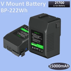PALO 15000mAh V Mount V-Lock Batteria BP-222Wh V Lock Batteria per fotocamera Sony Blackmagic URSA smartphone laptop