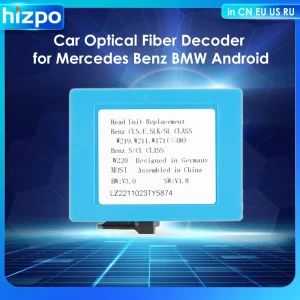 Hizpo Car Monitor Decoder In fibra ottica adatto solo per Mercedes Benz BMW sistema Android autoradio lettori multimediali nel nostro negozio