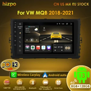 Hizpo 7862 Autoradio Android Auto Per VW Volkswagen MQB Polo Plus/T-Cross/Zoals T-Kruis/T-Roc Carplay Lettore Multimediale Stereo