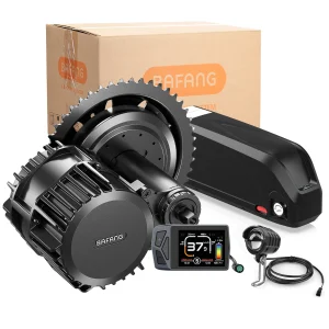 Motore Centrale BAFANG con Batteria 48V 750W 1000W 500W BBS02B BBSHD G340, Display e Kit di Conversione E-Bike per Mountain Bike