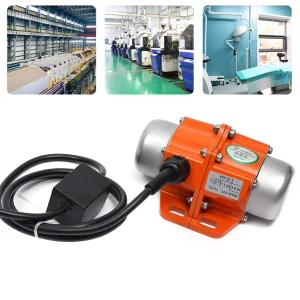 Motore vibrante AC 30W Motore vibratore asincrono Unwuchtmotor 220V monofase 3000 giri/min monofase in alluminio