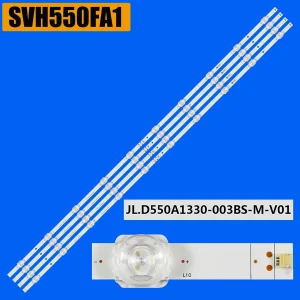 Striscia di retroilluminazione a LED per 55A7GV 55A6H 55A65GV 55R6000FM 55C350KB 55R6040F 55R7F 55H6F 55R6E1 R55B7120UK 55R62G 55A68G 55A6EG