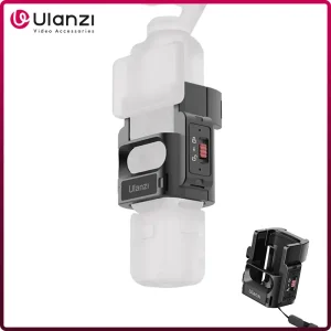 Adattatore di espansione Ulanzi PK-06 per DJI Osmo Pocket 3 con supporto magnetico a sgancio rapido scarpa fredda per luce video microfono treppiede Vlog