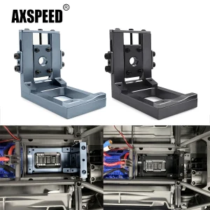 Supporto motore regolabile in lega di alluminio AXSPEED a smontaggio rapido per auto RC X-Maxx 1/5, ricambi per monster truck