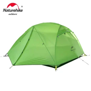 Tenda Naturehike Star River 2 UL Tenda da campeggio ultraleggera impermeabile per 2 persone Tenda da pesca per escursionismo da viaggio all’aperto a doppio strato 3 stagioni