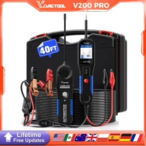 VDIAGTOOL V200 Pro Tester per Circuiti Elettrici Automobilistici, Strumento di Ricerca Interruttori 12/24V, Rilevatore di Circuiti Aperti e Cortocircuiti