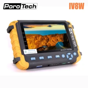 Aggiornato IV8W IV8C 5 pollici CCTV Tester Monitor 8MP TVI AHD CVI CVBS Tester per telecamera di sicurezza supporto PTZ Audio VGA Ingresso HDMI