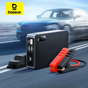 Baseus 1200A Car Jump Starter Power Bank 12000mAh stazione di batteria portatile per dispositivo di avviamento Booster di emergenza per auto 2.5L/6L