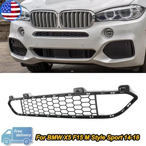 2014-2018 per BMW X5 F15 SUV M Performance Paraurti anteriore Centro Griglia inferiore M Sport Griglia inferiore Maglia 51118054012   Magickit