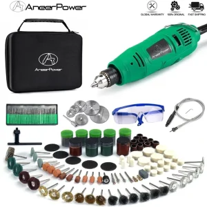 Mini trapano elettrico diametro di bloccaggio 0.6-6.5MM 260W Dremel Engraver utensili elettrici rotanti lucidatura rettifica intaglio penna per incisione