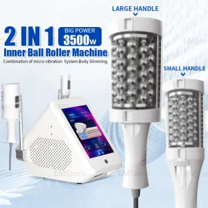 Macchina per Scolpire il Corpo MYOslimEMS, Massaggiatore a Rullo, Brucia Grassi, Dispositivo per la Cura del Corpo, Stimolatore Muscolare Elettromagnetico, Apparecchio SPA