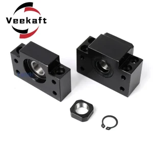 BK12 BF12 Set : 1 pc BK12 e 1 pc BF12 per supporto finale per SFU1605 1604 1610 supporto per vite a ricircolo di sfere cavo CNC 1515