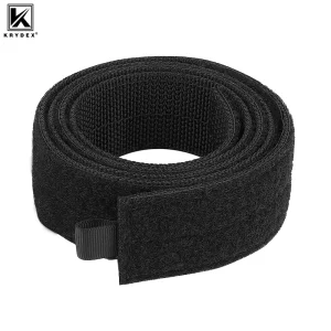 KRYDEX Cintura interna tattica con fodera ad anello da 1,5 pollici Cintura sportiva da uomo per esterni Cintura in nylon Accessori per la caccia