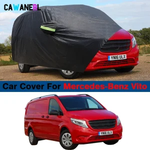 Copertura completa per auto Sole Neve Pioggia Antigraffio Prevenire la copertura impermeabile per Mercedes Benz Classe V W638 W639 Vito Viano Valente 1996-2014