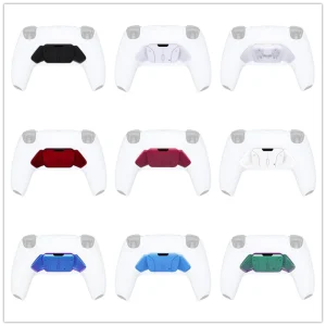 eXtremeRate Sostituzione ridimensionata K1 K2 K3 K4 Pulsanti posteriori Custodia Shell per controller PS5, kit di rimozione RISE4 – 19 colori