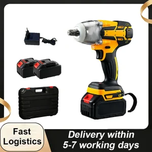 Chiave elettrica senza spazzole Chiave elettrica a batteria Chiave per batteria al litio Doppia batteria/Scatola di plastica per batteria singola