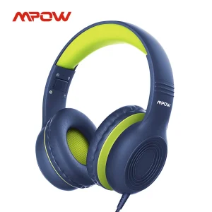 Mpow CH6 Cuffie per bambini cablate Materiale per uso alimentare 85dB Volume limitato con porta AUX da 3,5 mm per laptop MP3 MP4 PC