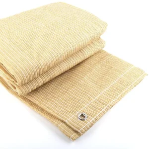 Addensare Beige HDPE Anti-UV parasole rete giardino domestico Hotel balcone recinzione di sicurezza Privacy schermo baldacchino ombra vele