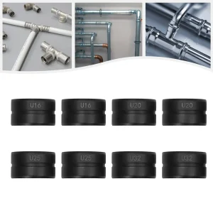 Set di ganasce per pressore V/M/TH/U-Contour Kit di morsetti tubolari per inserti a crimpare per crimpare tubi in rame