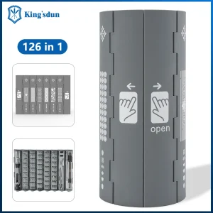 126 in 1 Set di cacciaviti Kit di attrezzi manuali di precisione Mini Bit magnetico per Xiaomi Mobile cellulare riparazione orologio per PC di casa