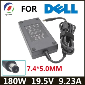 Adattatore per laptop 180W 19.5V 9.23A 7.4*5.0mm per Dell Precision M4600 M4700 M4800 Alienware 13 R3 Caricatore Master G15 G16 DA180PM111