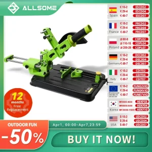 Supporto per smerigliatrice angolare Supporto per smerigliatrice angolare Strumento per la lavorazione del legno Supporto per smerigliatrice per taglio fai-da-te Supporto per utensili elettrici Dremel