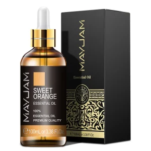 MAYJAM 100ml Diffusore di oli essenziali Arancia dolce Vaniglia Patchouli Citronella Camomilla Ginepro Olio aromatico con contagocce