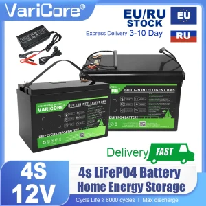 VariCore 12V/24V 200Ah 180ah 120AH 100Ah LiFePO4 Batteria 12.8V Al Litio Ferro Fosfato Batterie Touring car Golf cart Duty-free
