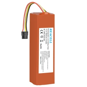 REACELL 14.4V 6500mAh Batteria di ricambio per Xiaomi Roborock S5 S50 S6 S7 S5 Max per Mijia Roborock S502-00 S51 S55 Robot Vacuu