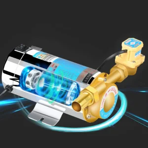 Pompa booster automatica per pompa a pressione dell’acqua da 100 W per scaldabagno solare, pompa booster per acqua di rubinetto Giardini, sale doccia