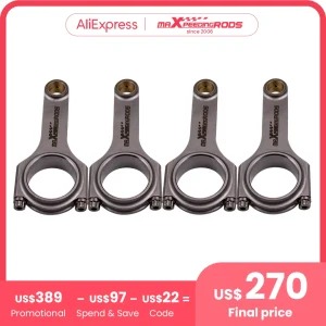 Bielle Per VW Golf Gti 1.8T 225 2.0 16V 20V Audi A3 A4 A6 1.8T 5.669″