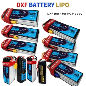 DXF 2600MAH 3000MAH 3500MAH 4200MAH 5200MAH 6500MAH 7000MAH 8000MAH 7.4V 11.1V 14.8V 15.2V 2S 3S 4S 6S batterie Lipo Nitro