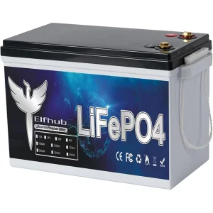 Batteria per auto LiFePO4 12V 300Ah 330Ah con Bluetooth Batteria al litio incorporata da 200A BMS 3840Wh a ciclo profondo per motore solare da traina