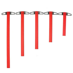 Lavorazione del legno T-type Scribe righello quadrato foro Scribing righello disegno marcatura calibro 300-600mm strumento di misurazione del carpentiere incrociato