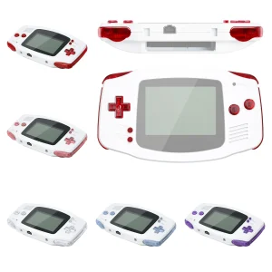 Pulsanti Set completo di ricambio eXtremeRate per Gameboy Advance per GBA-Console di gioco portatile non inclusa-serie trasparente