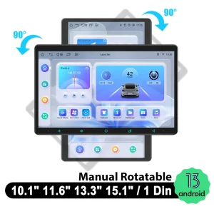 JOYING Aggiornamento 15.1 Pollici Grande Schermo 8G 128G Android Autoradio Stereo Lettore Multimediale Carplay Con Schermo Girevole Manuale