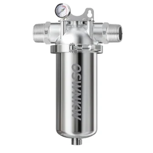 Sistema di filtraggio dell’acqua con filtro per sedimenti per tutta la casa 40μm Maglia in acciaio inossidabile 316