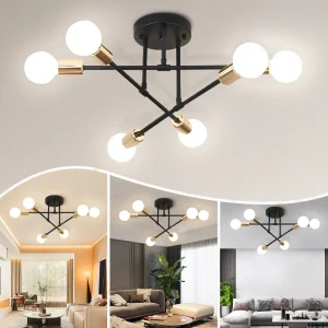 Lampadario a sospensione a soffitto a LED illuminazione lampada a Platfond a posizione lunga cucina sala da pranzo soggiorno lampada a sospensione decorazioni per la casa E27