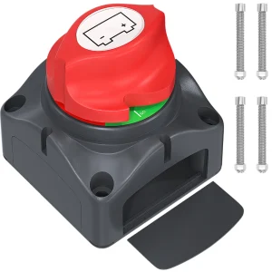 Interruttore di scollegamento della batteria dell’auto 48V 24V 12V Cut Off 4 posizioni 3 Pin M10 275A interruttore di collegamento della batteria per Marine Boat Auto RV