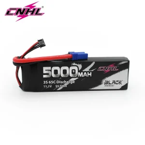 Batteria CNHL Lipo 3S 4S 6S 11.1V 14.8V 22.2V 5000mAh 65C con spina EC5 XT90 per RC Car Truck Aircraft Helicopter Airplane Boat