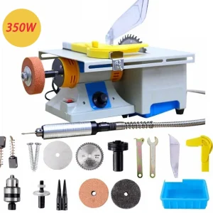 Rettificatrice elettrica per gioielli gioielli Rock Gem lucidatrice strumento 350W multifunzionale piccola macchina da taglio per giada Desktop 220V