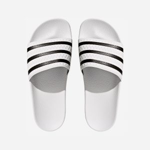 Adidas Adilette M – Ciabatte – Uomo – Bianco