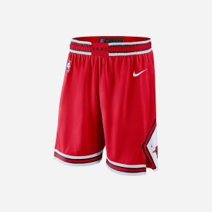 Nike Chicago Bulls M – Pantaloncini Basket – Uomo – Rosso