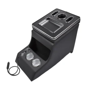 AP02 bracciolo Box per Benz Vito W447 2016-2021 LED Light Central Black