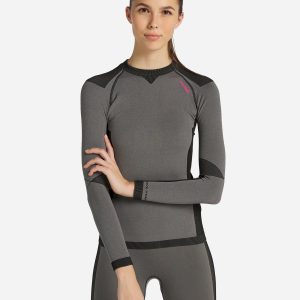 Reusch Thermal Active W – Maglia Intimo Tecnico – Donna – Grigio