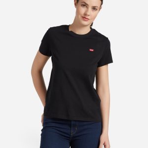Levi’s Small Logo Chesthit W – T-shirt – Donna – Nero