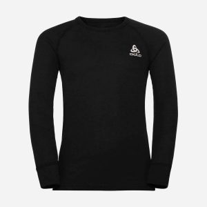 Odlo Active Warm Jr – Maglia Intimo Tecnico – Nero